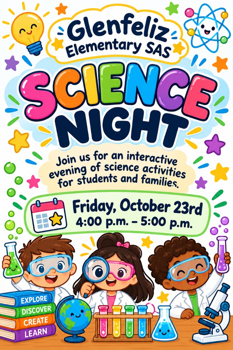 Science Night Flyer